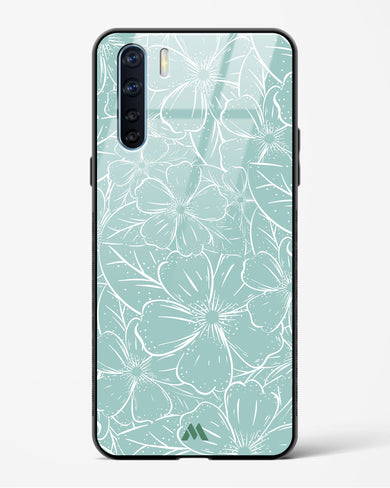 Hibiscus Crescendo Glass Case Phone Cover (Oppo)