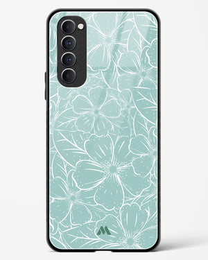 Hibiscus Crescendo Glass Case Phone Cover (Oppo)