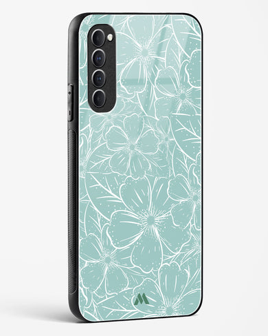 Hibiscus Crescendo Glass Case Phone Cover (Oppo)