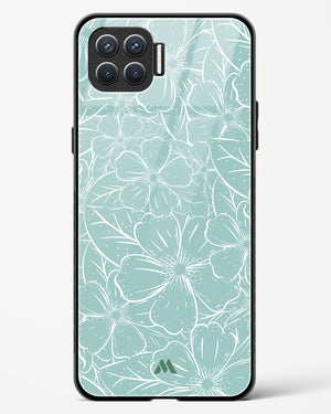 Hibiscus Crescendo Glass Case Phone Cover (Oppo)