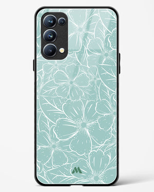 Hibiscus Crescendo Glass Case Phone Cover (Oppo)