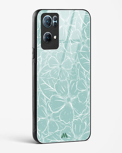 Hibiscus Crescendo Glass Case Phone Cover (Oppo)