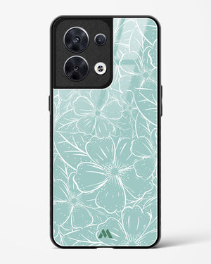 Hibiscus Crescendo Glass Case Phone Cover (Oppo)