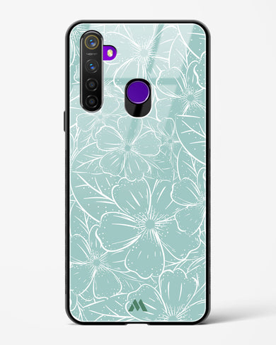 Hibiscus Crescendo Glass Case Phone Cover-(Realme)