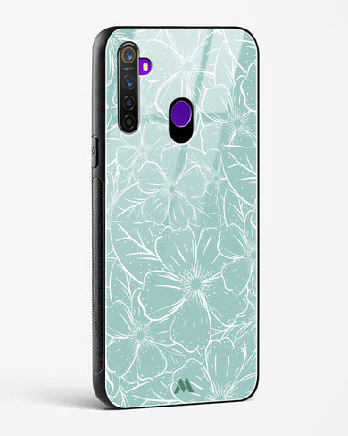 Hibiscus Crescendo Glass Case Phone Cover-(Realme)