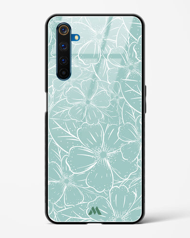 Hibiscus Crescendo Glass Case Phone Cover-(Realme)