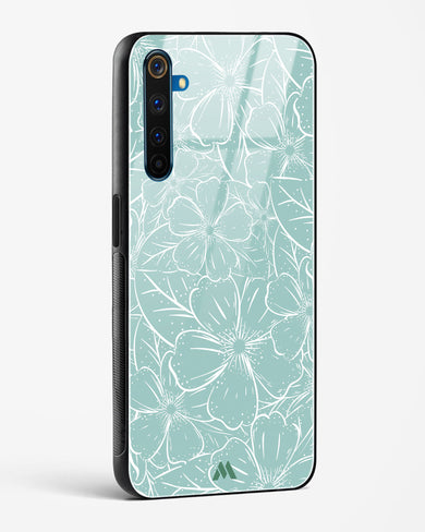 Hibiscus Crescendo Glass Case Phone Cover-(Realme)