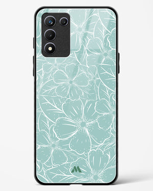 Hibiscus Crescendo Glass Case Phone Cover-(Realme)