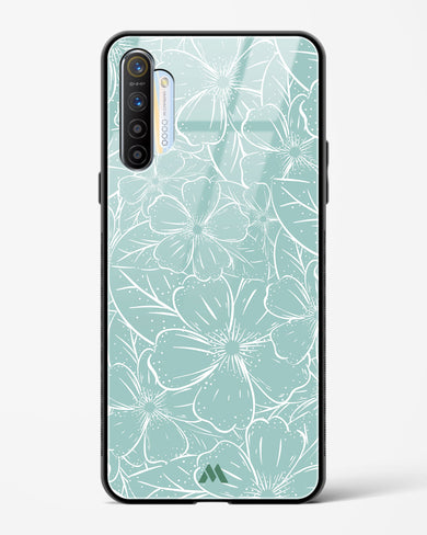 Hibiscus Crescendo Glass Case Phone Cover-(Realme)