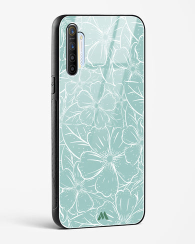 Hibiscus Crescendo Glass Case Phone Cover-(Realme)