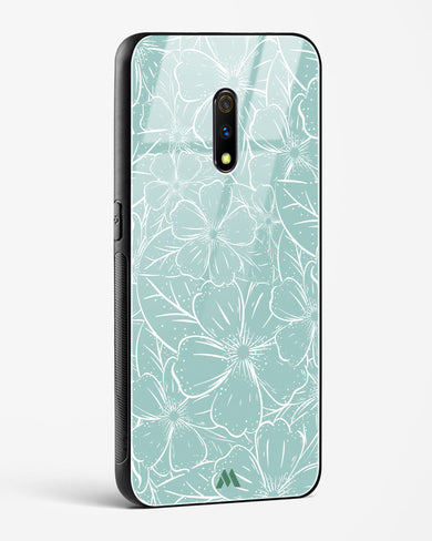 Hibiscus Crescendo Glass Case Phone Cover (Realme)