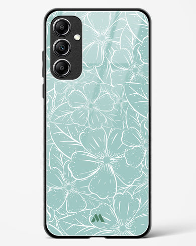 Hibiscus Crescendo Glass Case Phone Cover-(Samsung)