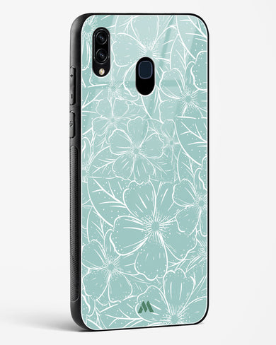 Hibiscus Crescendo Glass Case Phone Cover (Samsung)