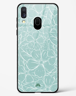 Hibiscus Crescendo Glass Case Phone Cover (Samsung)
