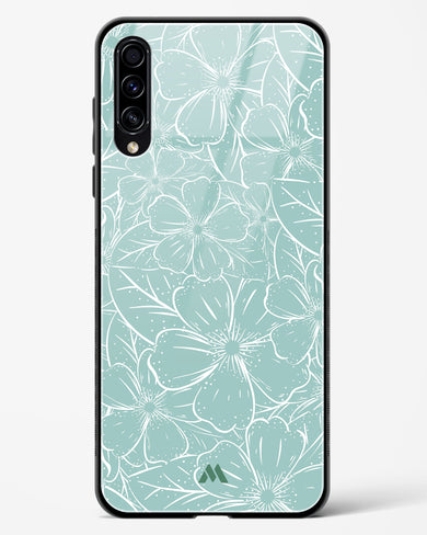 Hibiscus Crescendo Glass Case Phone Cover-(Samsung)