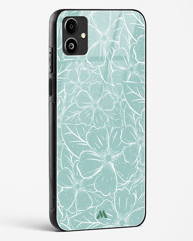 Hibiscus Crescendo Glass Case Phone Cover-(Samsung)