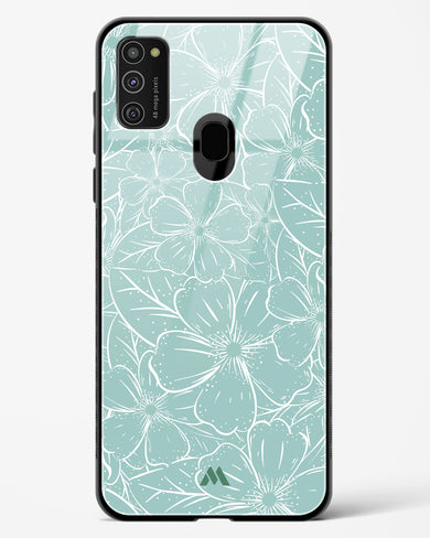 Hibiscus Crescendo Glass Case Phone Cover-(Samsung)