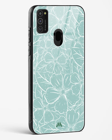 Hibiscus Crescendo Glass Case Phone Cover-(Samsung)