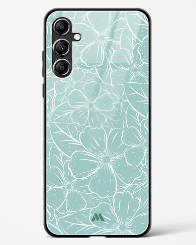 Hibiscus Crescendo Glass Case Phone Cover-(Samsung)