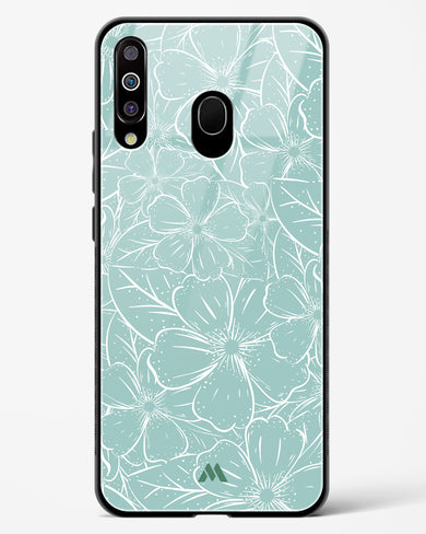 Hibiscus Crescendo Glass Case Phone Cover-(Samsung)