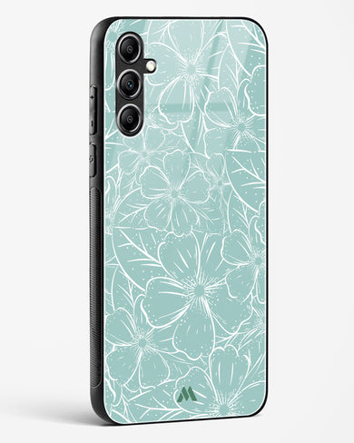 Hibiscus Crescendo Glass Case Phone Cover-(Samsung)