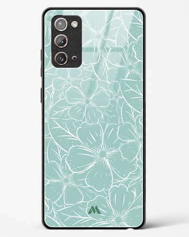 Hibiscus Crescendo Glass Case Phone Cover-(Samsung)