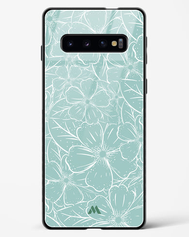 Hibiscus Crescendo Glass Case Phone Cover-(Samsung)