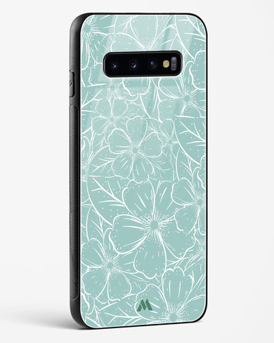 Hibiscus Crescendo Glass Case Phone Cover-(Samsung)