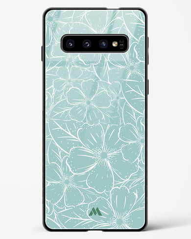 Hibiscus Crescendo Glass Case Phone Cover-(Samsung)