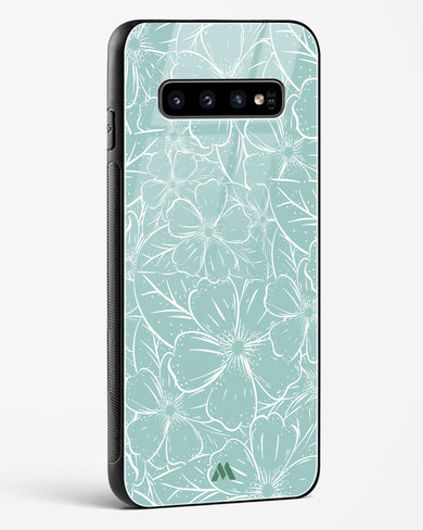 Hibiscus Crescendo Glass Case Phone Cover-(Samsung)