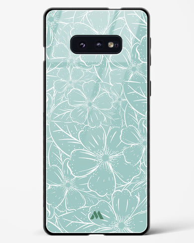 Hibiscus Crescendo Glass Case Phone Cover-(Samsung)