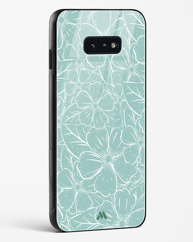 Hibiscus Crescendo Glass Case Phone Cover-(Samsung)