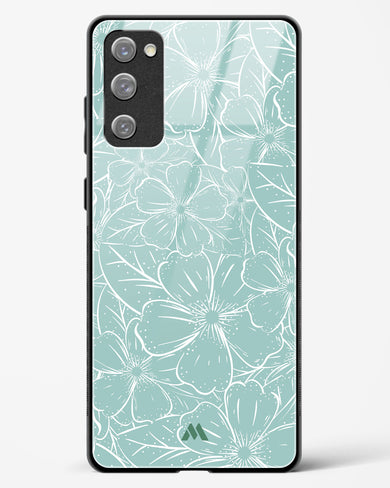 Hibiscus Crescendo Glass Case Phone Cover-(Samsung)