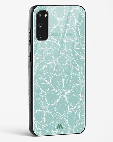 Hibiscus Crescendo Glass Case Phone Cover-(Samsung)