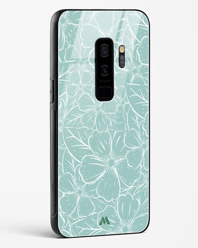 Hibiscus Crescendo Glass Case Phone Cover-(Samsung)