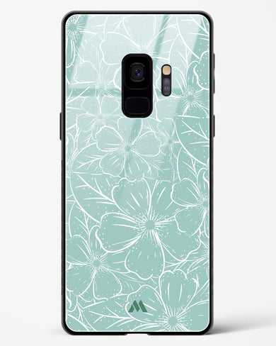 Hibiscus Crescendo Glass Case Phone Cover-(Samsung)