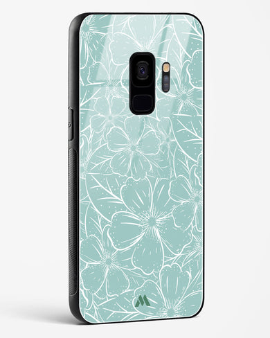 Hibiscus Crescendo Glass Case Phone Cover-(Samsung)