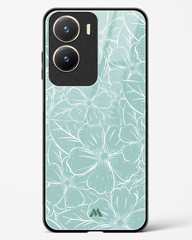 Hibiscus Crescendo Glass Case Phone Cover-(Vivo)