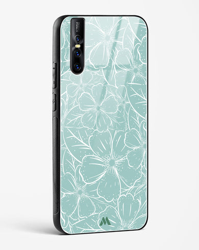Hibiscus Crescendo Glass Case Phone Cover (Vivo)