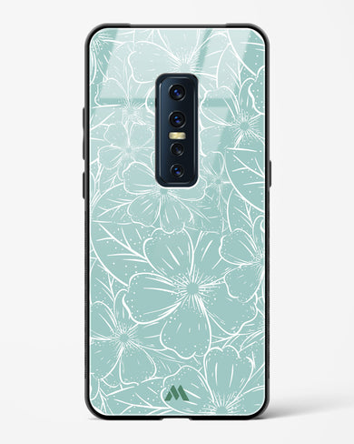 Hibiscus Crescendo Glass Case Phone Cover (Vivo)