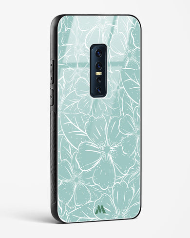 Hibiscus Crescendo Glass Case Phone Cover (Vivo)