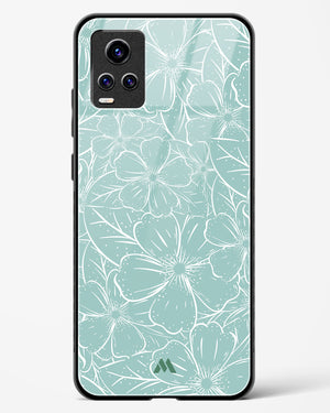 Hibiscus Crescendo Glass Case Phone Cover-(Vivo)
