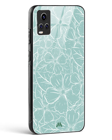 Hibiscus Crescendo Glass Case Phone Cover (Vivo)