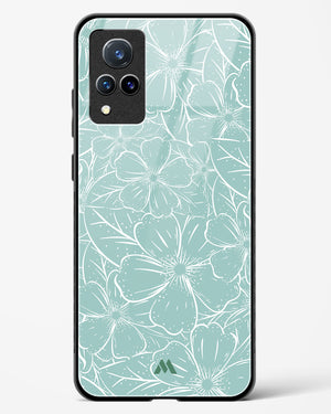 Hibiscus Crescendo Glass Case Phone Cover-(Vivo)