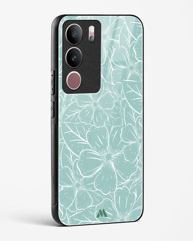 Hibiscus Crescendo Glass Case Phone Cover (Vivo)