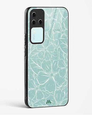 Hibiscus Crescendo Glass Case Phone Cover (Vivo)