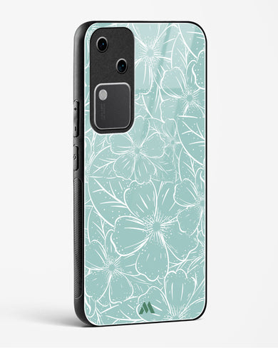 Hibiscus Crescendo Glass Case Phone Cover (Vivo)