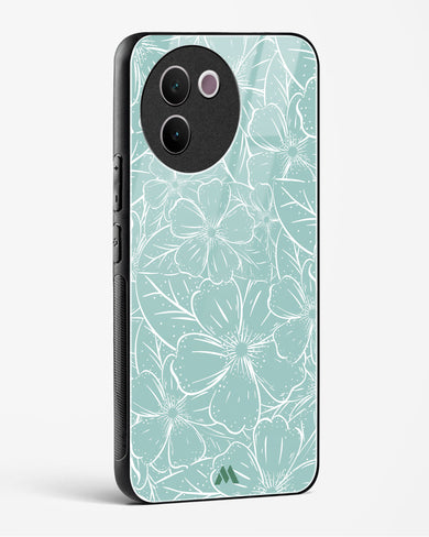 Hibiscus Crescendo Glass Case Phone Cover (Vivo)