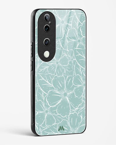 Hibiscus Crescendo Glass Case Phone Cover (Vivo)