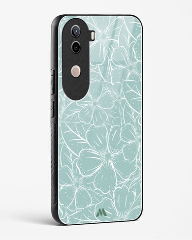 Hibiscus Crescendo Glass Case Phone Cover (Vivo)
